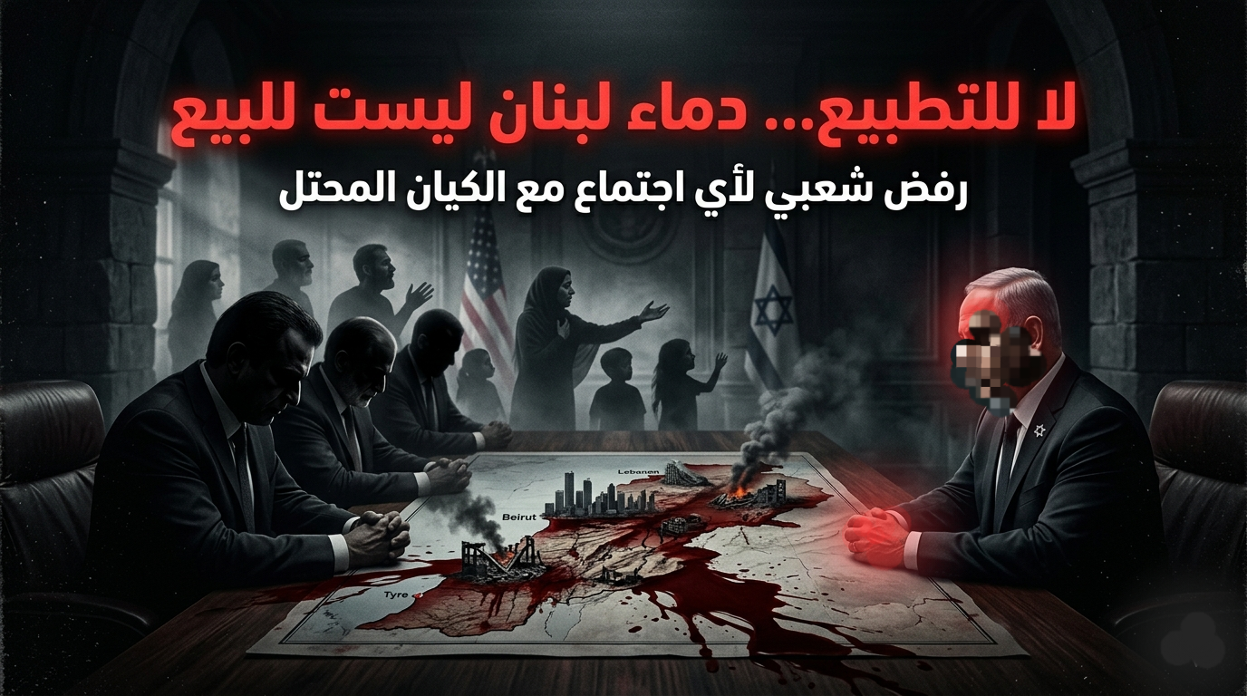 السلطة اللبنانية غارقةٌ في التآمر، والأولوية عندها الدخول مع يهود في تفاوض مباشر