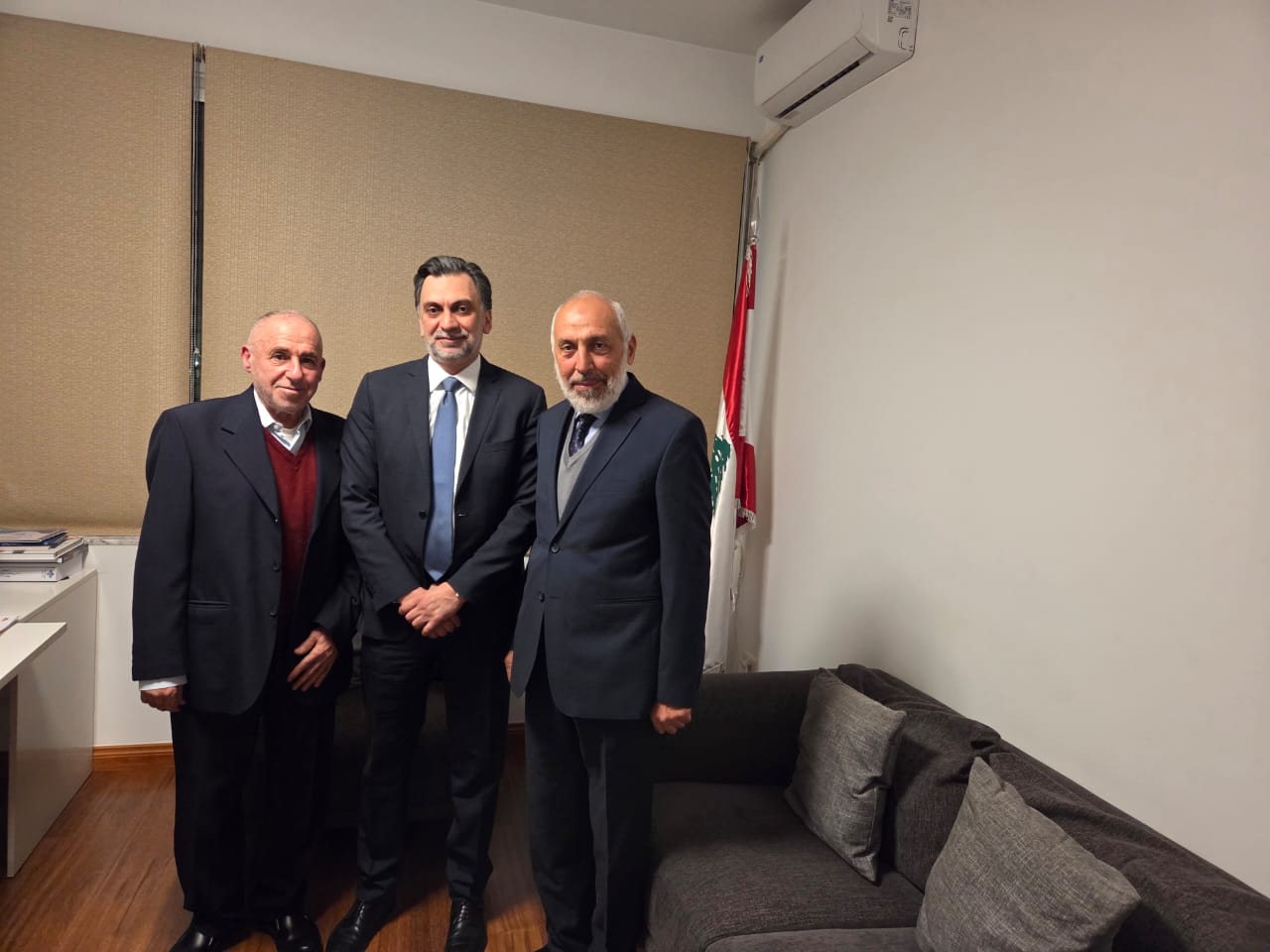 حزب التحرير/ ولاية لبنان في زيارة للنائب إبراهيم منيمنة