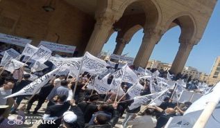 اعتصام حزب التحرير/ ولاية لبنان في بيروت "من بيروت لغزة كونوا أنصار الله يا جيوش الأمة"